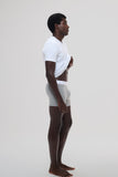 Cueca Boxer · Cinza Bruma – Algodão Egípcio
