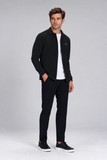 Jaqueta corta-vento masculina preta Urban no look - Origgo