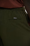 Short Linho Veredas Verde Militar