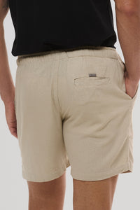 Short Linho Veredas areia de copa - Origgo