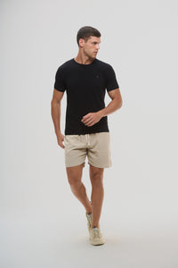 Camiseta Origem · Preto Essência – Algodão Egípcio