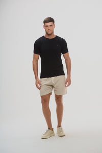 Camiseta Origem · Preto Essência – Algodão Egípcio