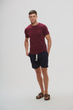 Camiseta Origem · Carmim de Serra – Algodão Egípcio
