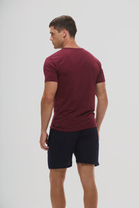 Camiseta Origem carmim de serra em algodão egípcio - Origgo