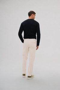 Calça Aura off white em poliamida com elastano - Origgo