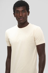 Camiseta Origem bege nativo em algodão egípcio - Origgo