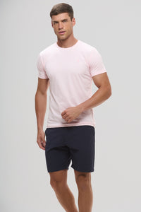 Camiseta Origem rosa aquarela em algodão egípcio - Origgo