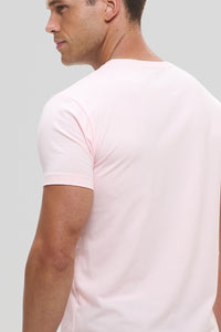 Camiseta Origem rosa aquarela em algodão egípcio - Origgo