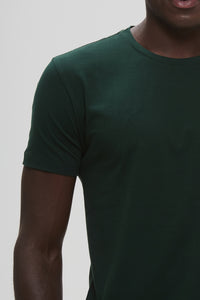 Camiseta Origem · Verde Floresta – Algodão Egípcio