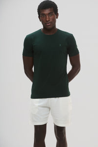 Camiseta Origem · Verde Floresta – Algodão Egípcio