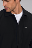 Jaqueta Urban preta masculina, leve e respirável - Origgo