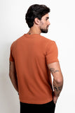 Camiseta Origem · Terracota Solo – Algodão Egípcio