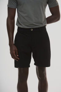 Short alfaiataria reto preto - Origgo