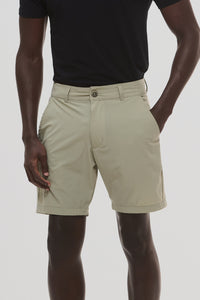 Short · Alfaiataria Reto · Bege