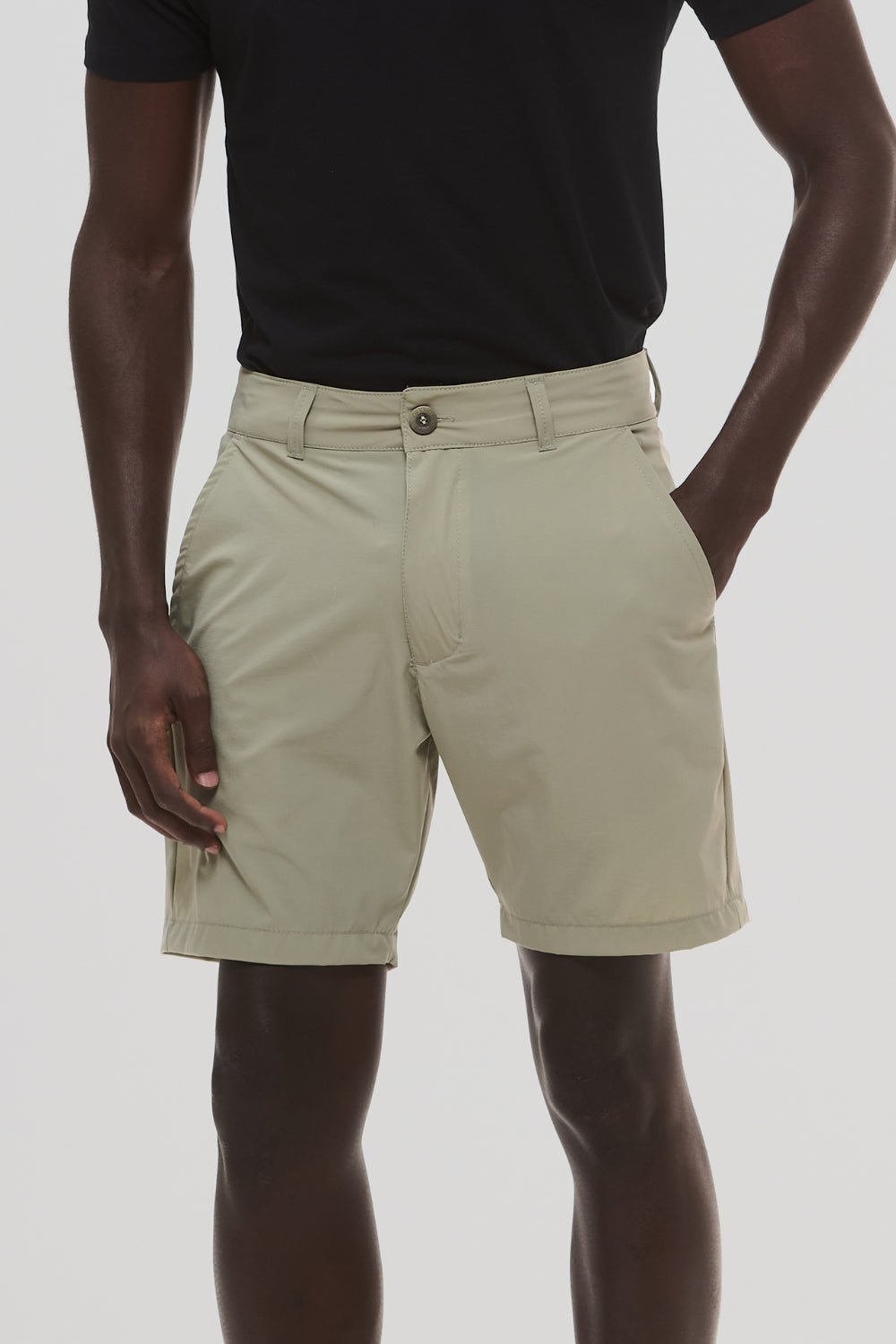 Short · Alfaiataria Reto · Bege