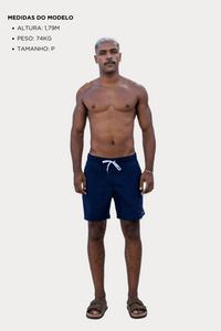Short Bravio Azul Marinho