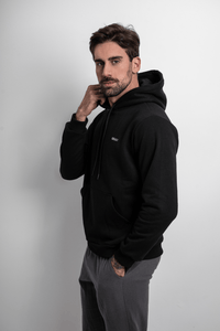 Moletom Âncora ·  2 Cabos Felpado – Preto Essência