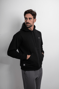 Moletom Âncora ·  2 Cabos Felpado – Preto Essência